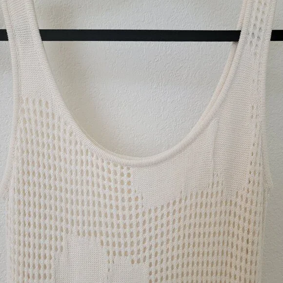 Z SUPPLY Praya Fleur Crochet Midi Dress in Natural XS BRAND NEW - Picture 6 of 13